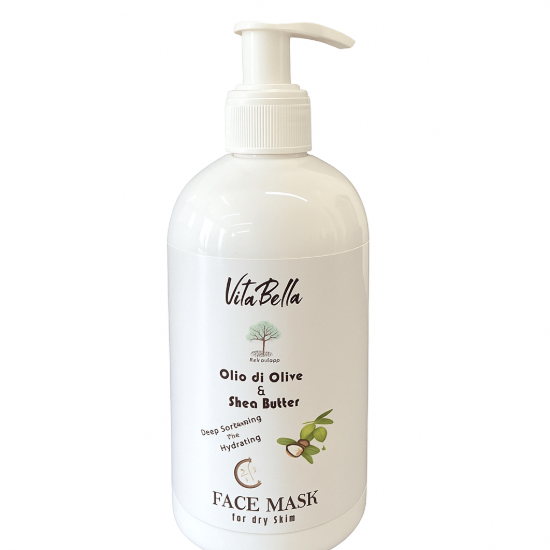 ماسک صورت روغن زیتون و شی باتر ۳۰۰ میل