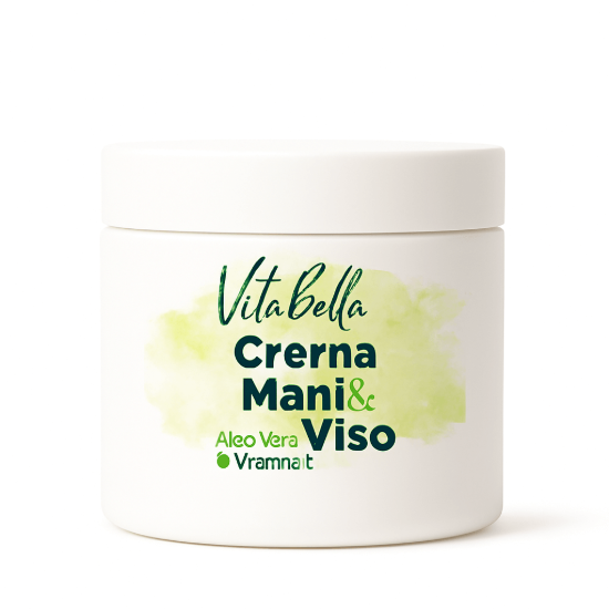 کرم دست و صورت VitaBella با آلوئه‌ورا و ویتامین E