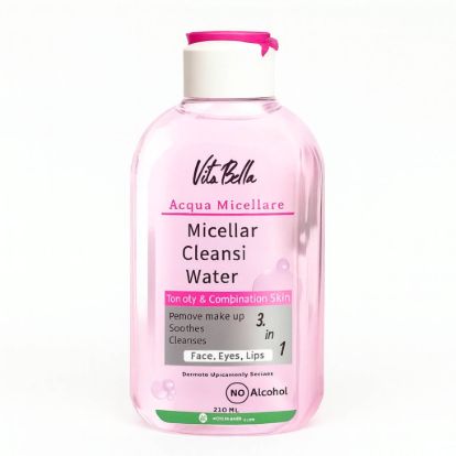 میسلارواتر پاک کننده ویتا بلا (VitaBella) – مخصوص پوست چرب و مختلط
