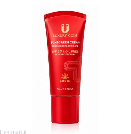 تصویر کرم ضد آفتاب spf ۵۰ لاکچری کوین